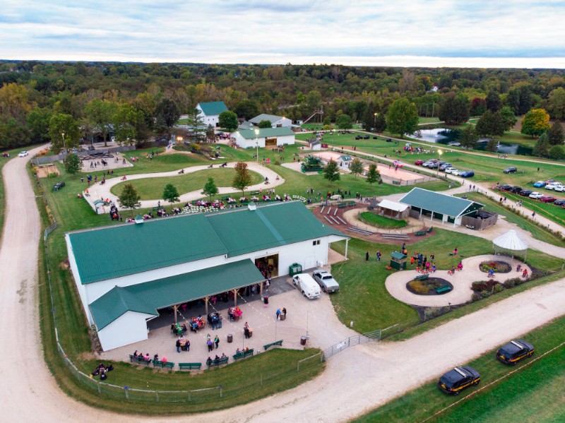 leeds-farm aerial view
